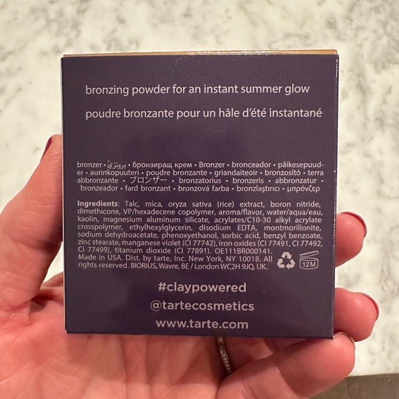 New Tarte Amazonian clay waterproof bronzer Park Ave Princess - Picture 2 of 4